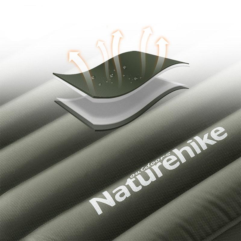 Naturehike Inflatable Sleeping Pad TPU Wear Resistance Thickening Comfort Portable Outdoor Single Green Camping Mattress Naturehike Inflatable Sleeping Pad TPU Wear Resistance Thickening Comfort Portable Outdoor Single Green Camping Mattress
