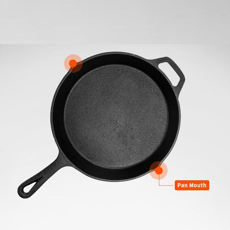 Naturehike Cast Iron Frying Pan Cast Iron Outdoor Picnic Picnic Nonstick Barbecue Pan Pancake Pan Making Pizza Outdoor Camping Naturehike Cast Iron Frying Pan Cast Iron Outdoor Picnic Picnic Nonstick Barbecue Pan Pancake Pan Making Pizza Outdoor Camping