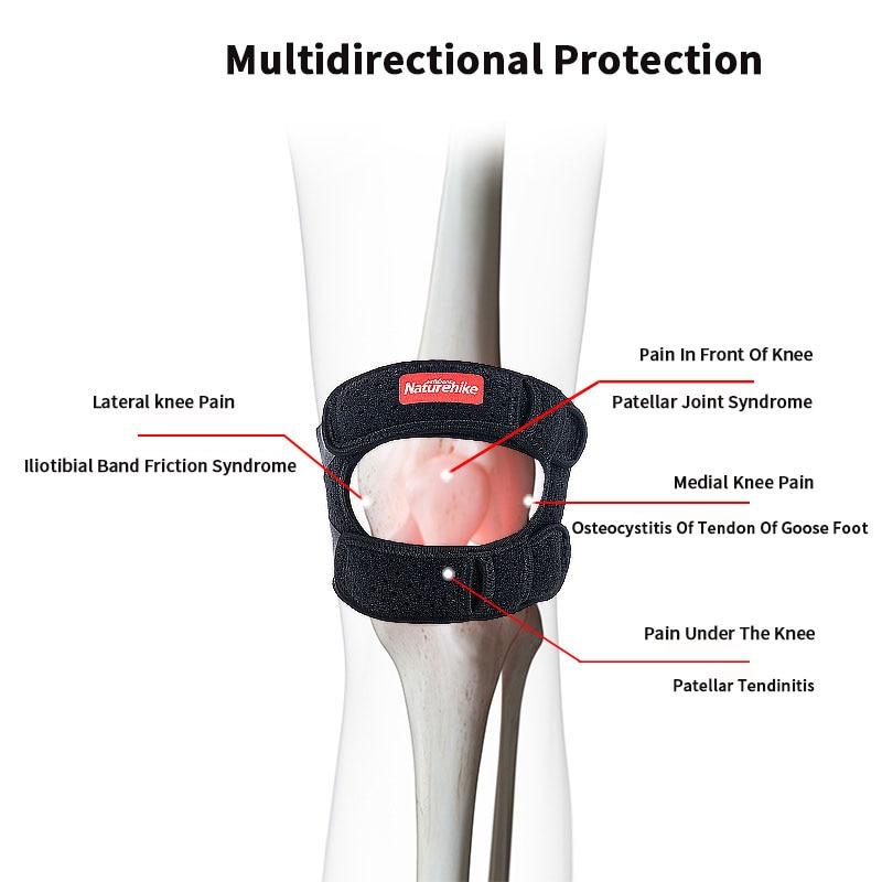 Naturehike Knee Surport Multidirectional Protection Breathable Knee Pads Sweat Absorption Stabilizing Patella Running Cycling Naturehike Knee Surport Multidirectional Protection Breathable Knee Pads Sweat Absorption Stabilizing Patella Running Cycling