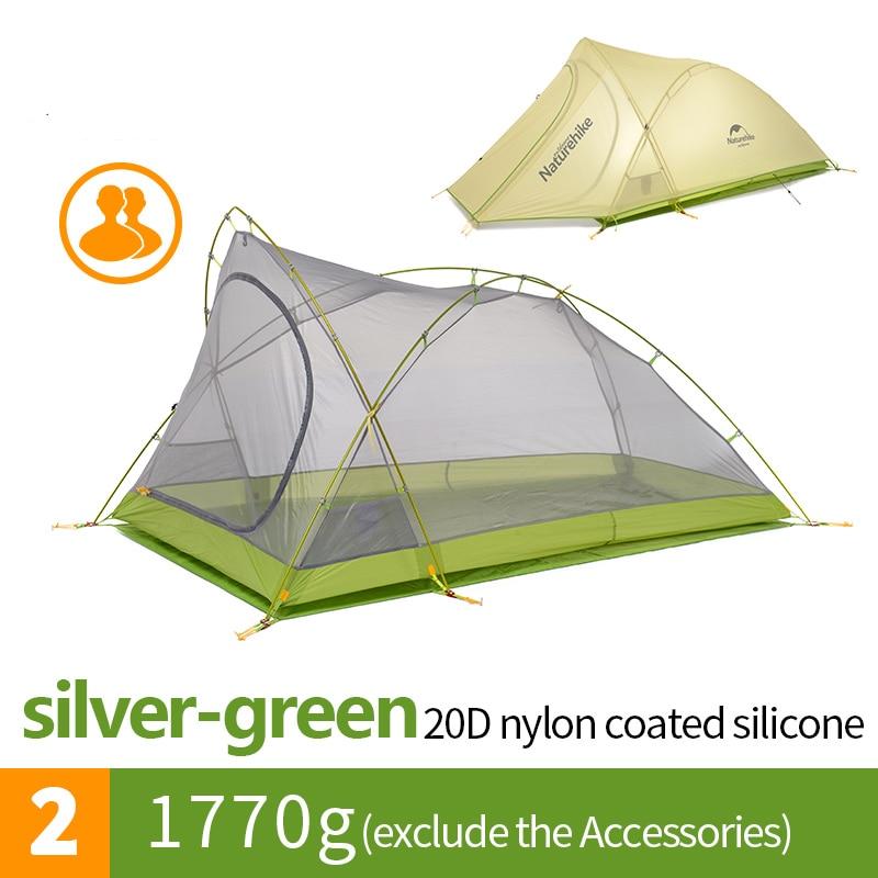 2 Person Ultralight Tent with Silicon Coated Camping Tent 2 Person Ultralight Tent with Silicon Coated Camping Tent